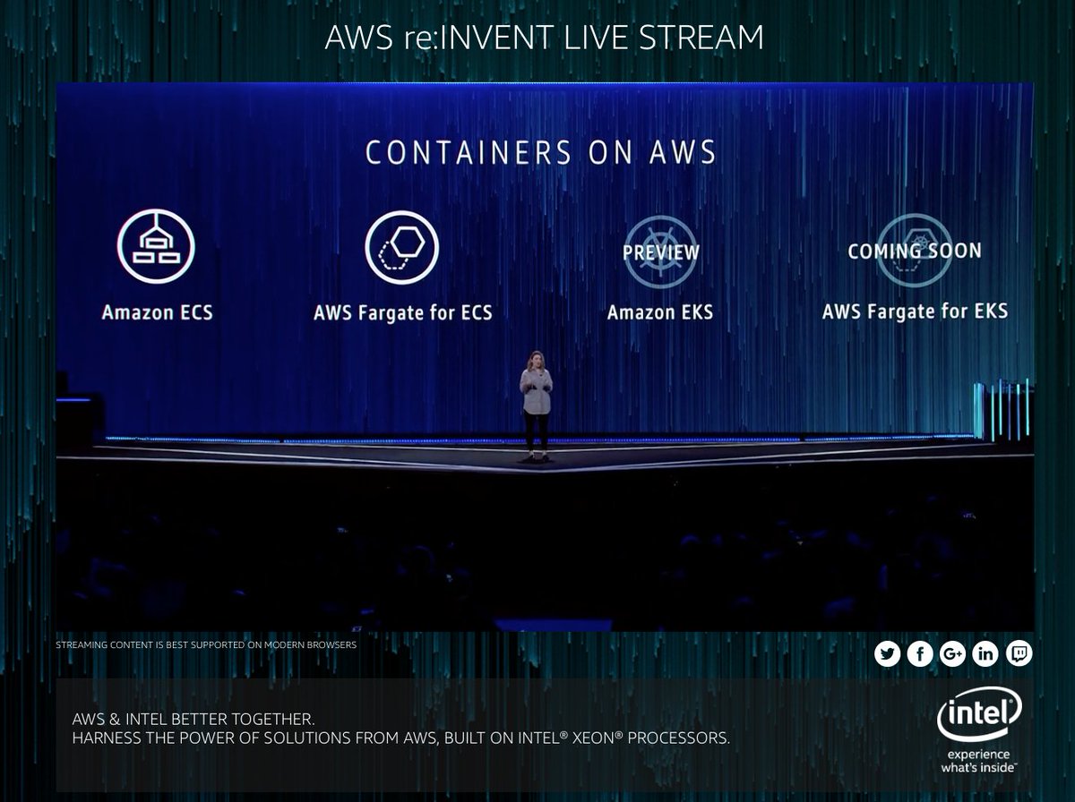 cronetpro's tweet photo. @abbyfuller and Containers #aws #reInvent #AWSreInvent #reinvent2017 #AWSreinvent2017 #reinvent17 @WuTangClan https://t.co/OGZrfH3tq3