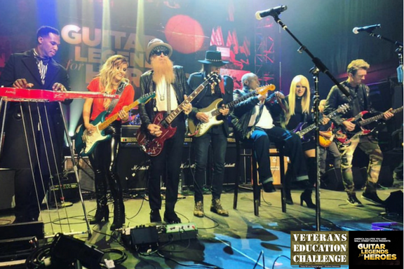 VetEdChallenge's tweet photo. TY to those who attended the #GuitarLegendsForHeroes benefit concert where all proceeds go to #veterans non-profits including VEC! To continue showing your support visit our #VeteransEducation donation page below!
https://t.co/XMoLS4Q2fM https://t.co/gFGpSZ1nF0