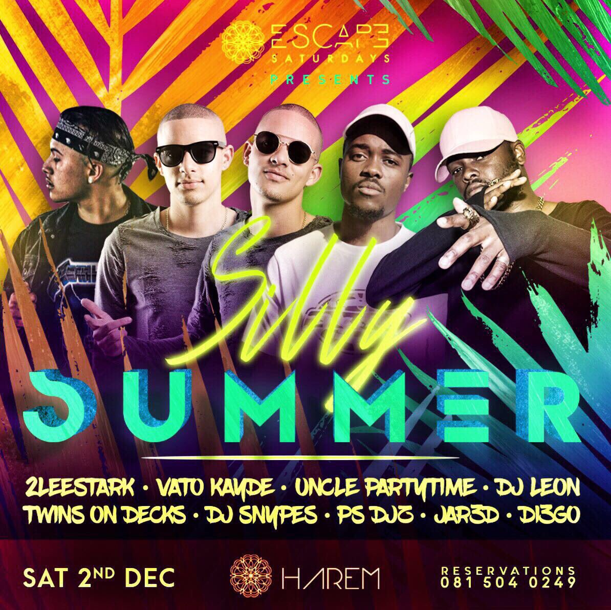 Joodie_Leeuw's tweet photo. #SillySummer vibes this Saturday @Harem_sa π #EscapeSaturdays π https://t.co/Ox29wRvGsn