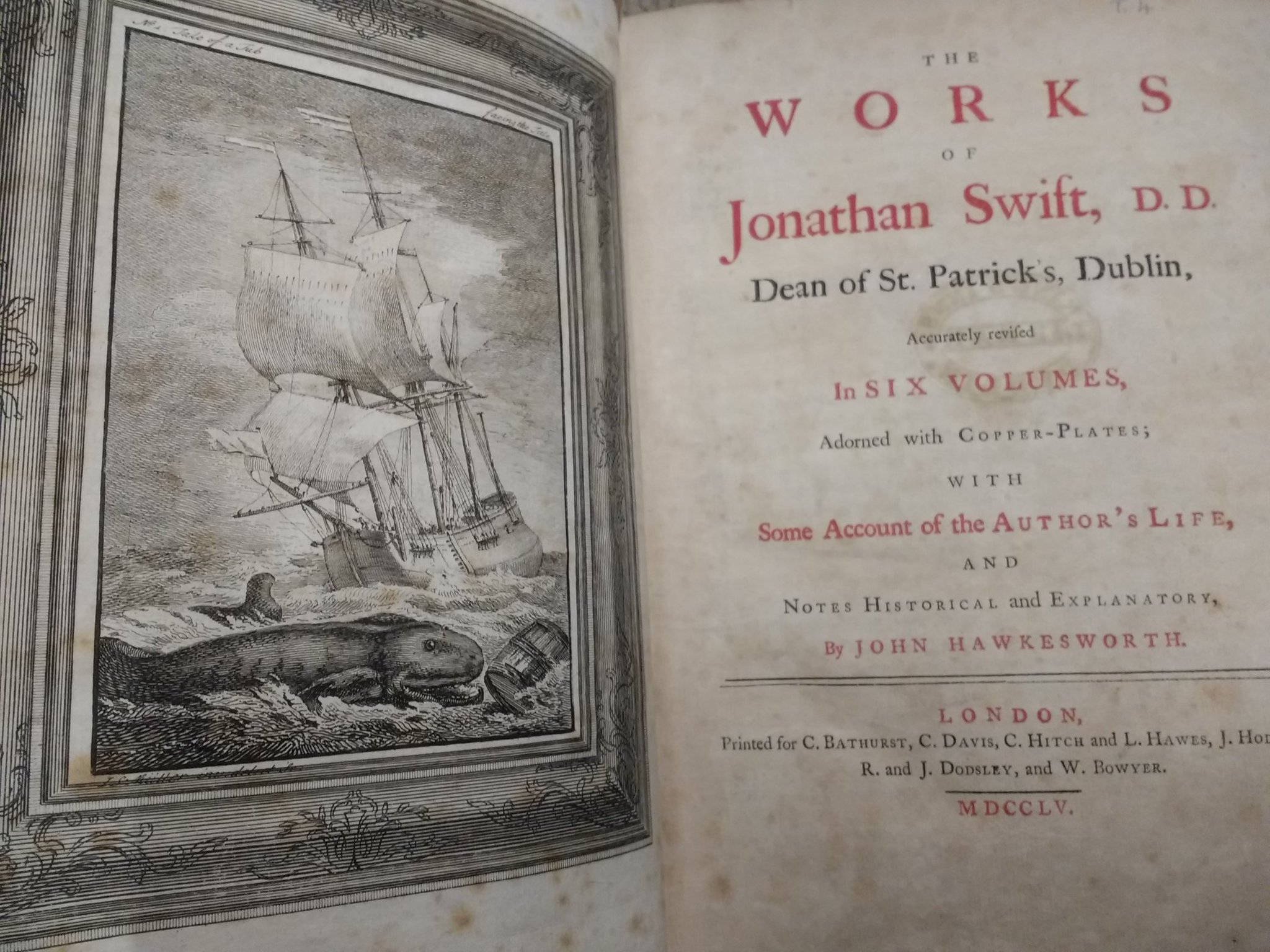 Leabharlann Ostai An Ri Jonathan Swift Born Onthisday In 1667 Our Collection Includes Many Pamphlets And Works By The Dean And Satirist Swift350 T Co Cobn6jtbkg