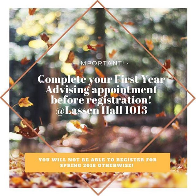 Freshmen are required to complete mandatory GE advising for both semesters in their first year! Have you completed yours?🎒🎓 ✏️📏
#registration #FYE #getclosertoyourdegree