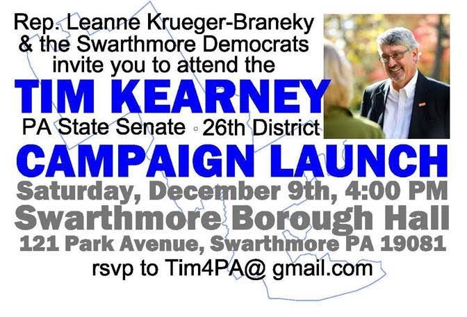 rutledgedems's tweet photo. Come out and support Tim Kearny for PA state senate on December 9th! https://t.co/338NASWLdi https://t.co/yWDfLnZ3PG