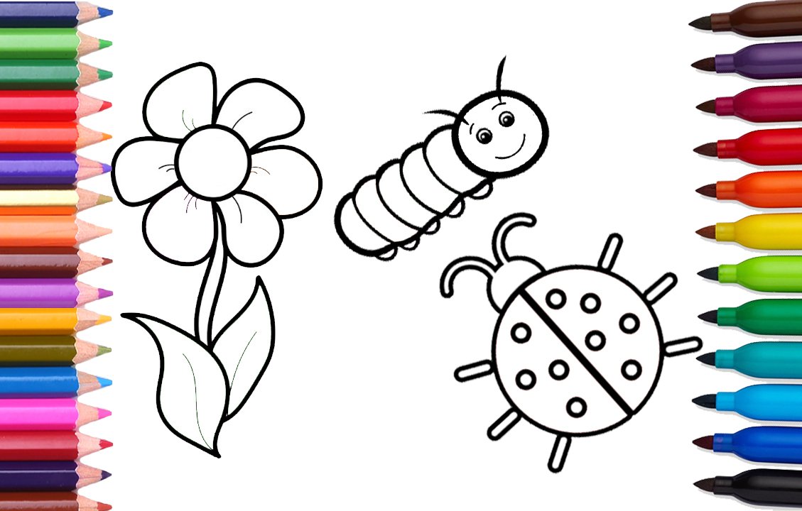 PlaytimeMagic's tweet image. How to Draw Flower Ladybug Worm | Coloring pages for kids | Learn colors
youtu.be/uCPgJfGLcAs Subscribe, Like, Share, Pin😍