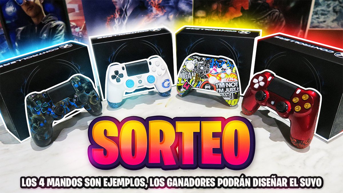 TheGrefg's tweet photo. Dicho y hecho. Ampliamos el PREMIO del Sorteo con @X_Controllers y se regalarán 4 MANDOS! Mucha suerte a todos, ya queda menos 🔥🎮

🙌🏻▶️ https://t.co/PO04Kxs6xr https://t.co/8jQeWQw4hG