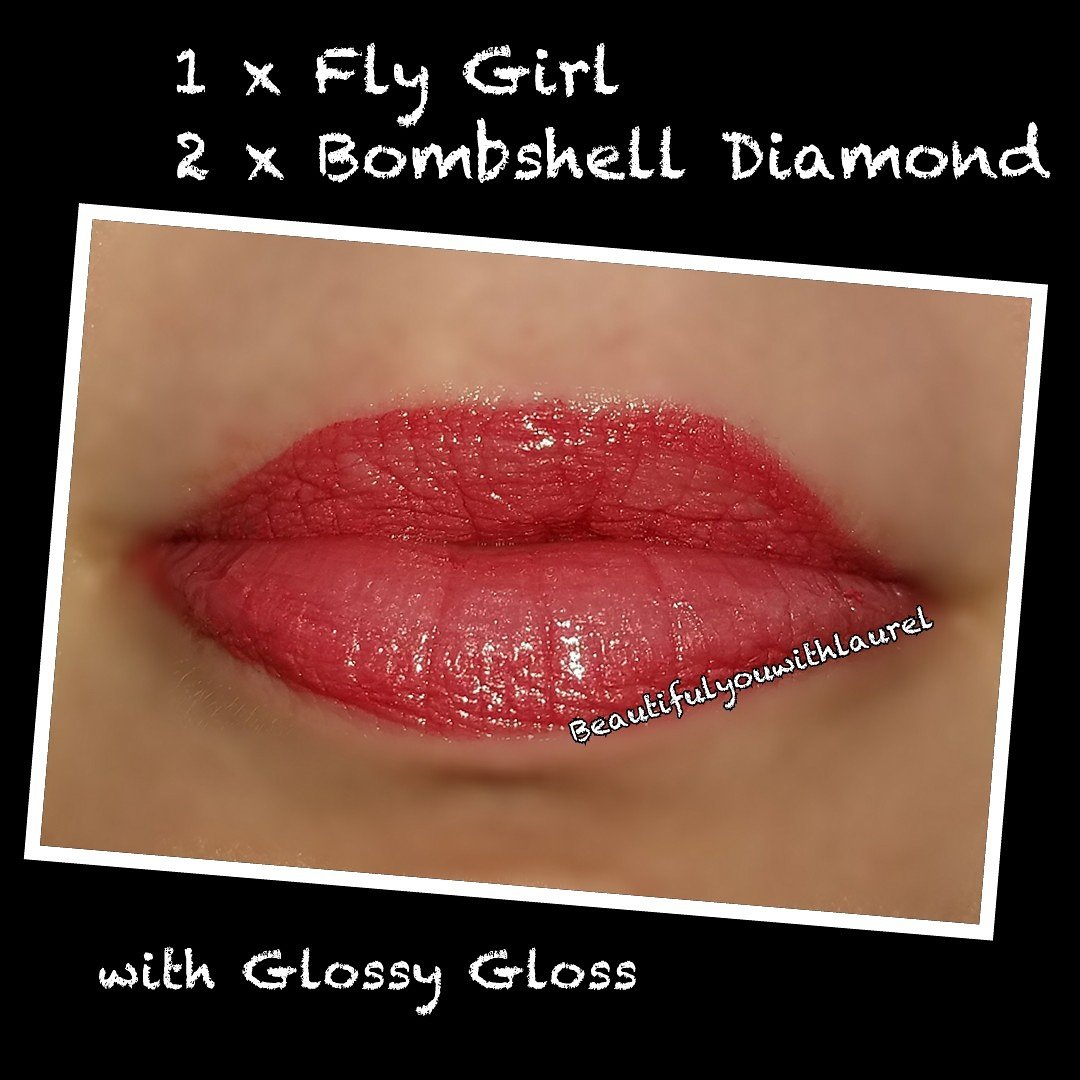 LaurelKosor's tweet photo. 👄 Earlier this week... I tried layering these 2 colors - Fly Girl &amp; Bombshell Diamond. 

#lipsense #flygirl #bombshell #bombshelldiamond #senegence #beautifulyouwithlaurel https://t.co/KcrZbwCa8n