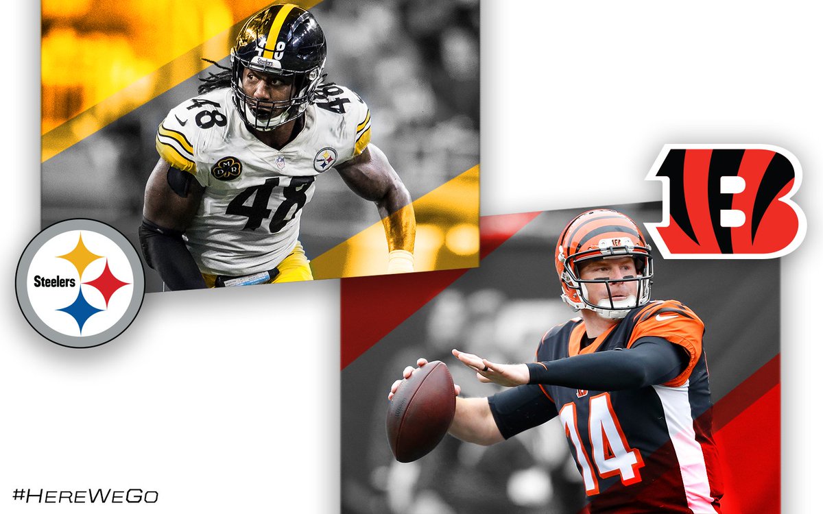 steelers's tweet image. Monday Night Football. #HereWeGo