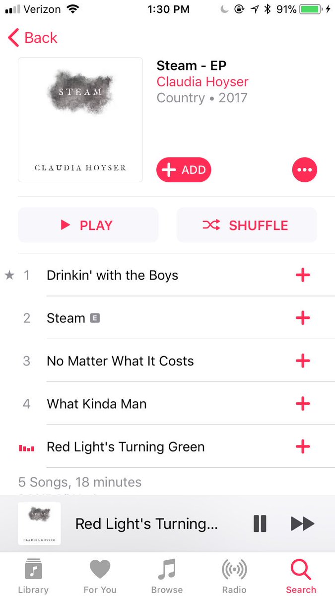 If you haven’t listened to <a href="/claudia_hoyser/">Claudia Hoyser</a>’s EP yet you should definitely go and give it a listen. Top notch songs with true female country vocals! #countrymusic #country