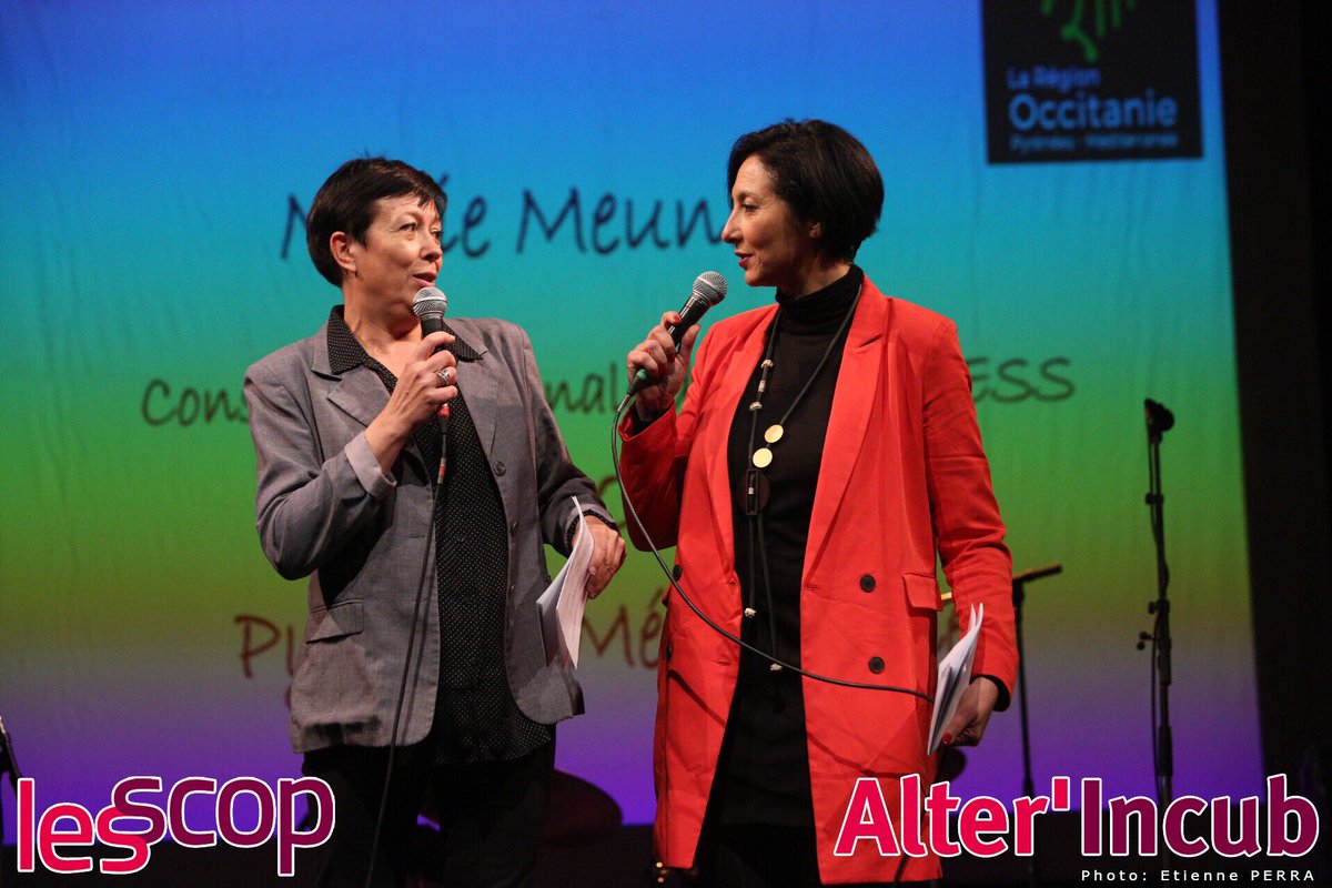 Alter'Incub Occitanie (@alterincub) on Twitter photo Lancement des 10 ans #AlterIncub #Montpellier #incubateur des entreprises socialement innovantes avec <a href="/sevesaintmartin/">Séverine SaintMartin</a> vice présidente URSCOP et @FatimaBellaredj directrice <a href="/URSCOP/">Scop Midi-Pyrénées</a> Lancement des 10 ans #AlterIncub #Montpellier #incubateur des entreprises socialement innovantes avec <a href="/sevesaintmartin/">Séverine SaintMartin</a> vice présidente URSCOP et @FatimaBellaredj directrice <a href="/URSCOP/">Scop Midi-Pyrénées</a>