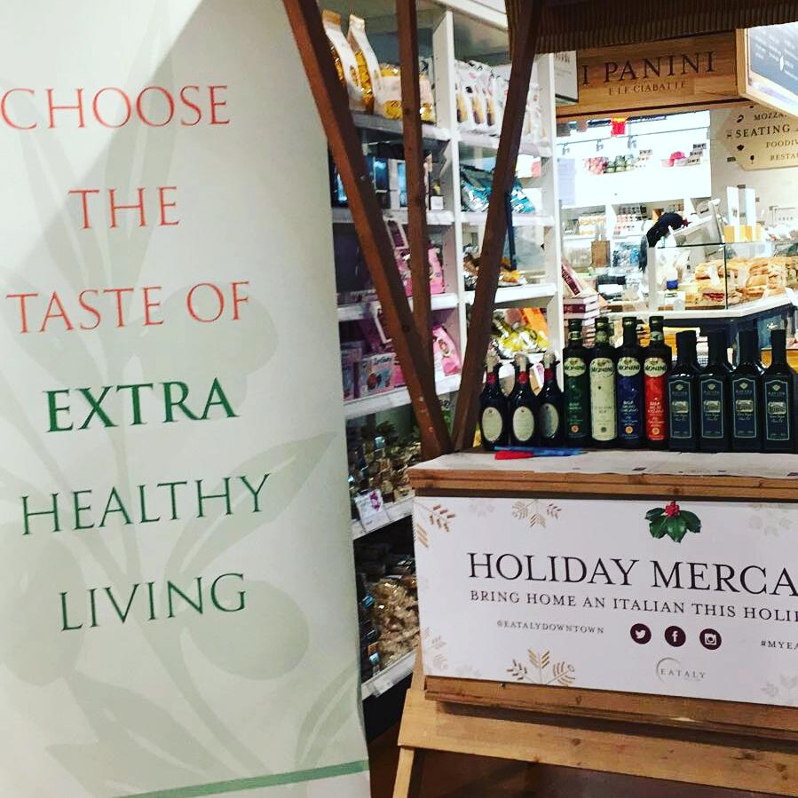 extra_camilla's tweet photo. #extrahealthyliving #topitalianevootasting #welovehealthyfood #trainingandtasring @EatalyDowntown #enjoyitsfromeurope https://t.co/aXv34c1ZYl