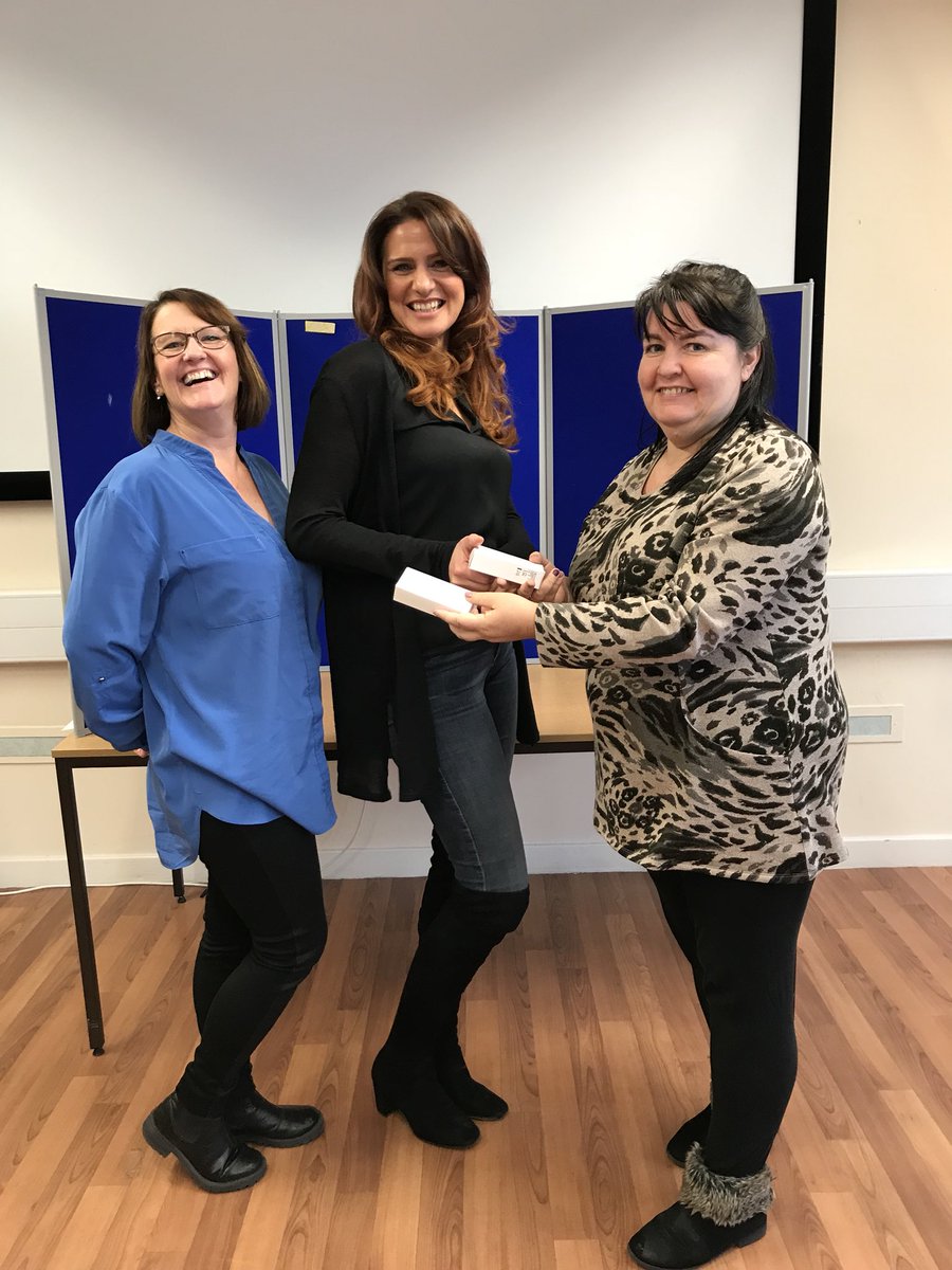 NoECCN's tweet photo. And the fabulous winners for the best service improvement: Karen &amp; Rachel PICU JCUH @SouthTees ‘Drab to Fab’ - improving the PICU environment, congratulations, fab! 👍 https://t.co/O47sPIVX5S
