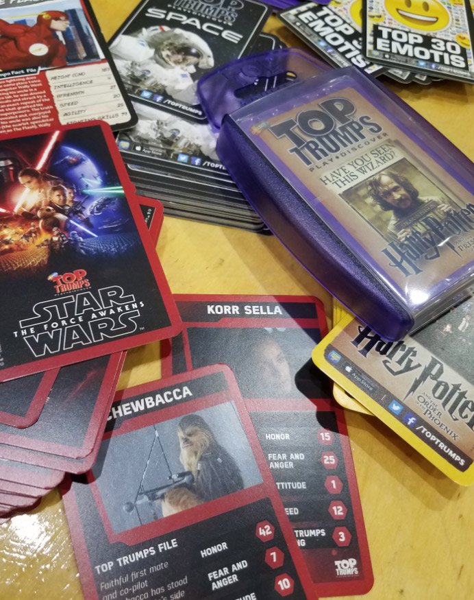 SuperCouponing's tweet photo. Looking for #holiday #gift ideas for #Christmas? Here are my top #toy and #game picks from @ChiTAGWeek -- kid-tested by my own children! (Hint: @toptrumps is a great stocking stuffer!) https://t.co/fgGHzx0Uia  #playeveryday #CHITAG2017 https://t.co/R6umvlFf1X