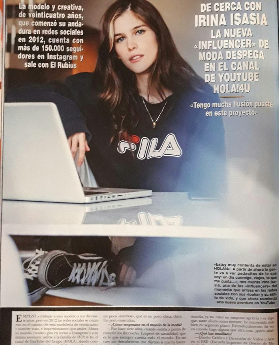 OhMyIriva's tweet photo. Fotos del interior de la revista Hola! En la cual Irina hizo una sesión de fotos y concedió una entrevista. ❤ @iriva_ felicidadesssss muñeca 💎 https://t.co/xa3HxbscrN
