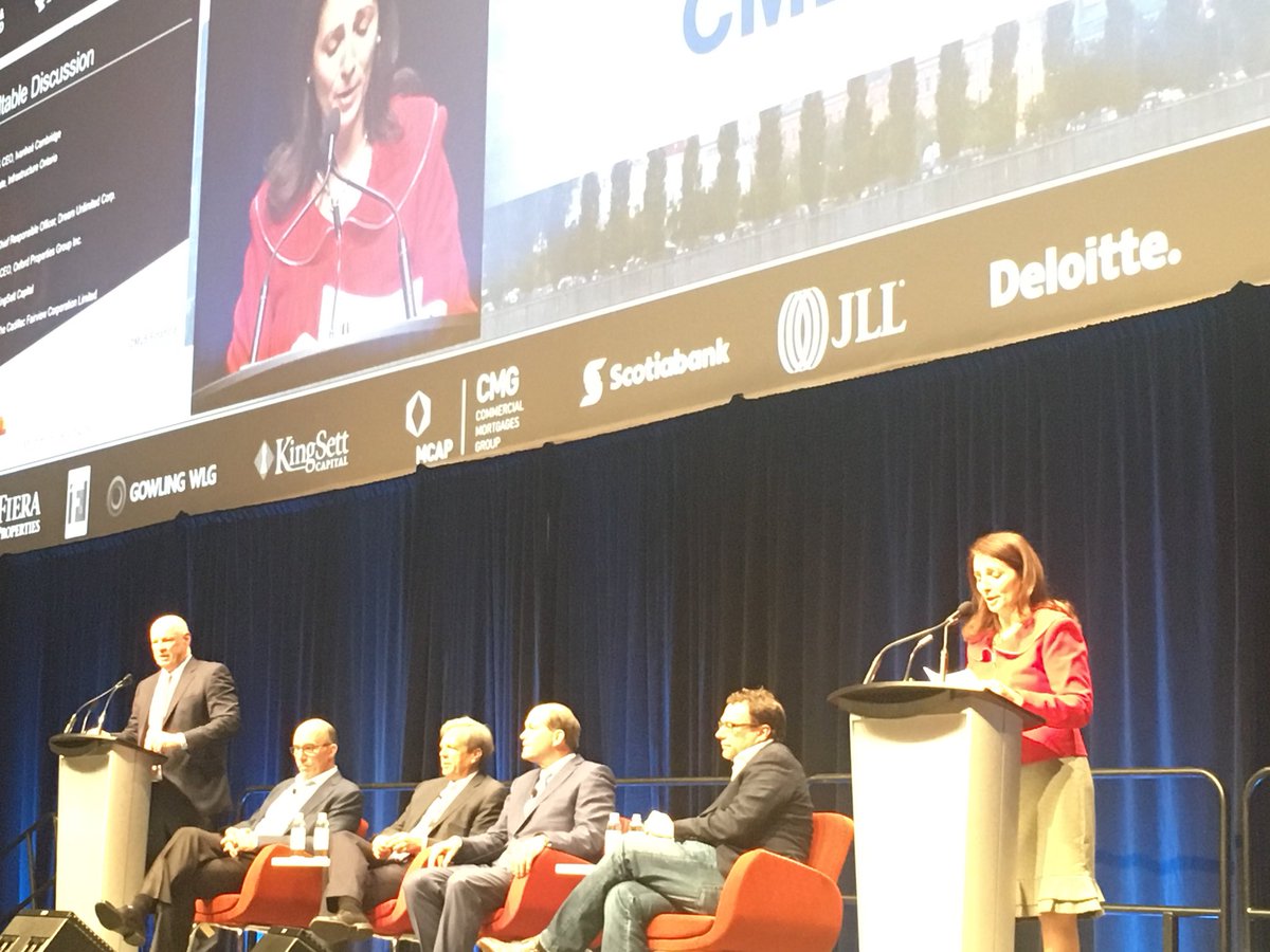 timhudak's tweet photo. All star panel to end #TREF17 CEOs of @CadFairview Kingsett Capital @OxfordPropGrp @DreamUltd w @IC_Comms @InfraOntario chairing @OREAinfo https://t.co/bLTAga0QqF