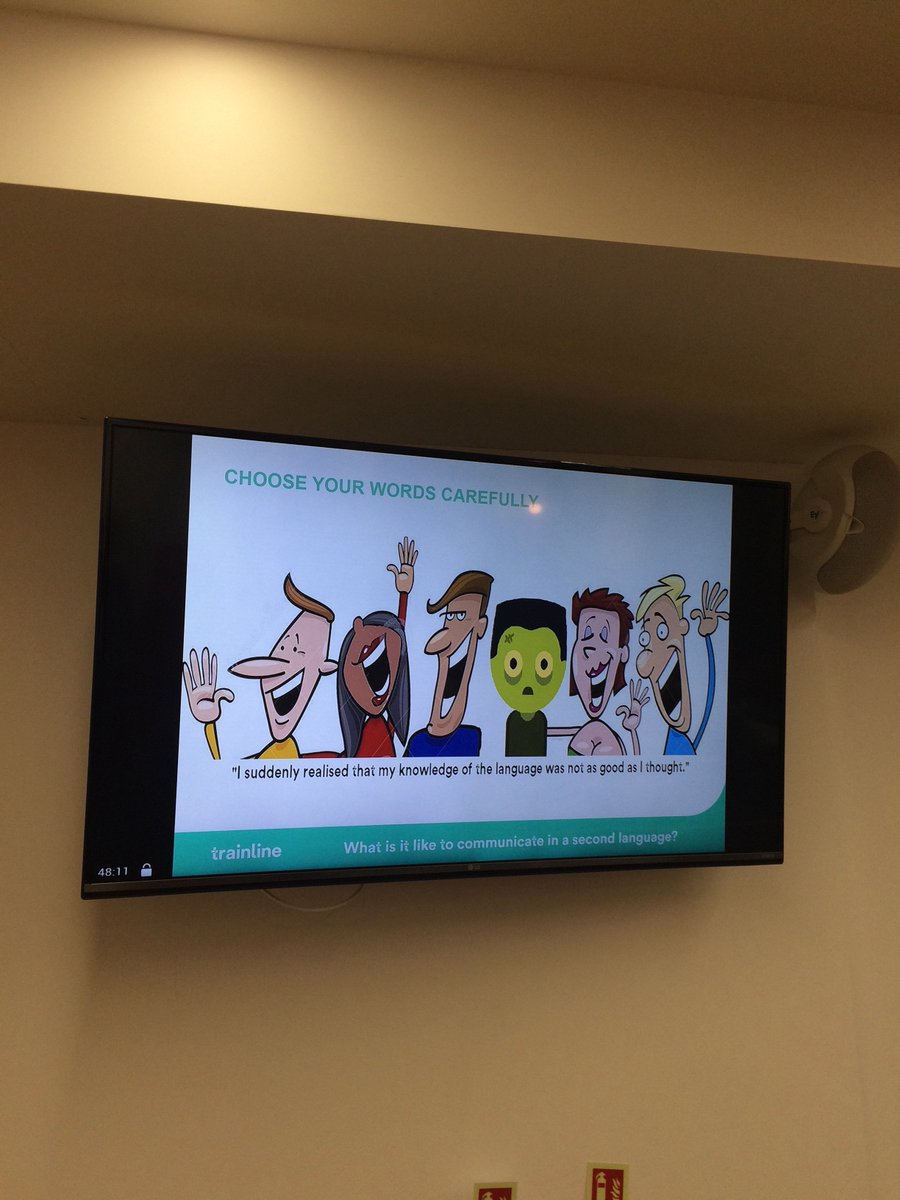 AgileLondon's tweet photo. It’s all about the “plurality of reality” Haran Rasalingam @thetrainline #agilelondon https://t.co/Aee3bIVicX