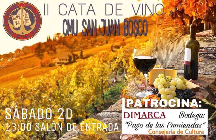 Este sábado acercamos la cultura del vino a los colegiales del <a href="/mayordonbosco/">CMU SAN JUAN BOSCO</a> , con la colaboración inestimable de las bodegas <a href="/pagoencomiendas/">PagoDeLasEncomiendas</a> ¡¡Muchas gracias!!