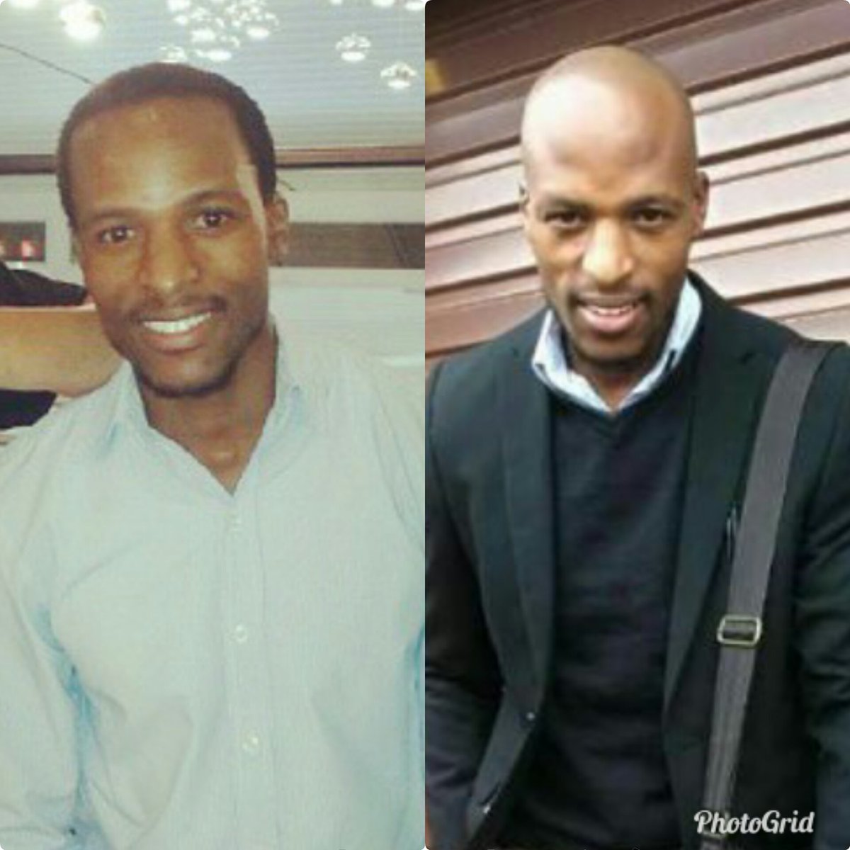 1RADEBE_'s tweet photo. @BoxerStores My before &amp; after picture #WINFORHIM https://t.co/K6Sph0Shzm