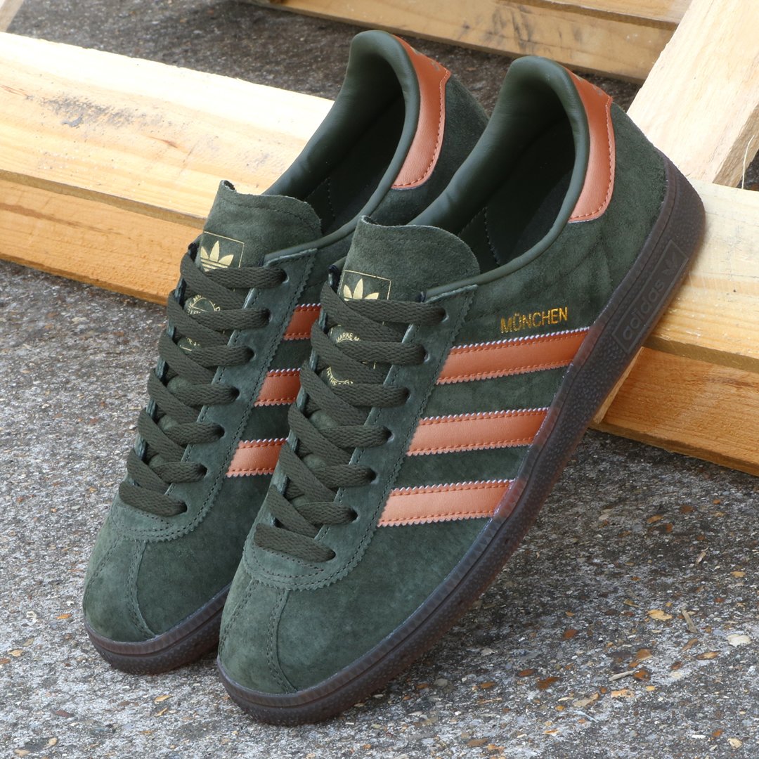 adidas munchen green bronze