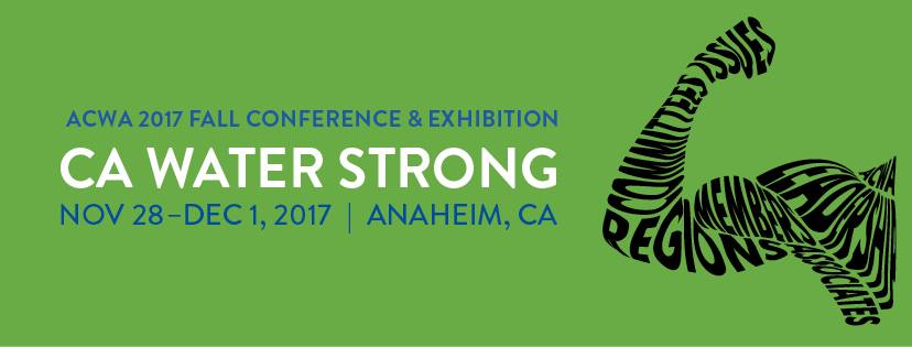 MesaWater's tweet photo. Our team at Mesa Water has been attending the 2017 ACWA Fall Conference & Exhibition these past couple days and are excited for the future of CA water! #CAWaterStrong https://t.co/AeScbrhnCL