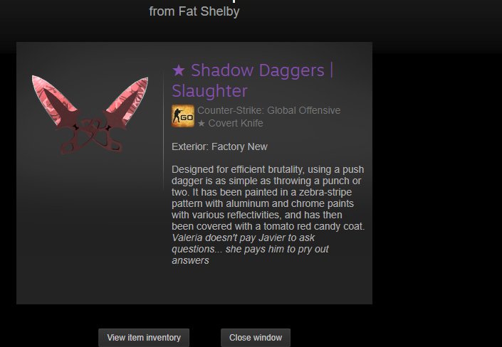 AllenAeroh's tweet image. QUICK KNIFE FOR THE BOYS!

1) ReTweet + FOLLOW @CSGORoll 
2) FOLLOW @aero1738 

30 MUST BE IN STREAM! KEYWORD!
STREAM: gaming.youtube.com/c/Aero1738/live