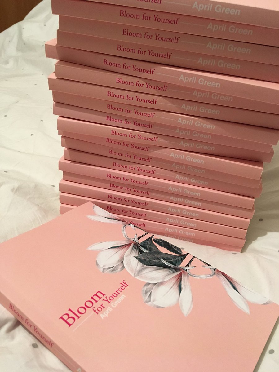 loveaprilgreen's tweet photo. can’t wait to send these signed beauties out #bloomforyourself https://t.co/Ij1CitToSW