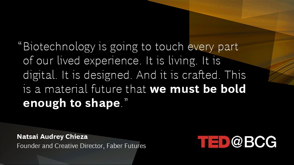 Alternative #energy will one day replace #fossilfuels. We must ensure it doesn't perpetuate destructive legacies of the oil age. Watch @NatsaiAudrey discuss biotechnology at #TEDatBCG on.bcg.com/2BAQ5cq