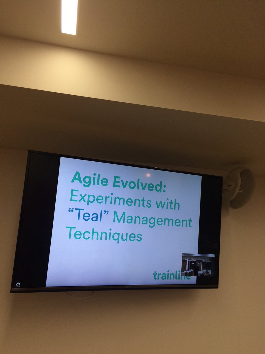 AgileLondon's tweet photo. 2 years in the making - story time ! Evolutionary management with Ian Randolph @thetrainline #agilelondon https://t.co/Itv9NadqLc