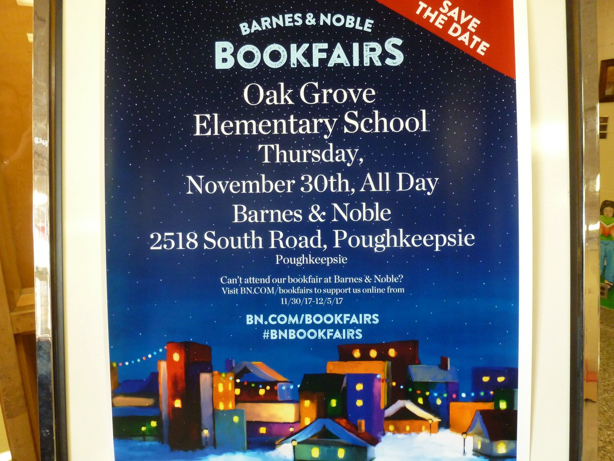 Please come join the fun and festivities tonight at the Oak Grove's Barnes and Noble Book Fair. Staff will be dressed up as favorite book characters and students will be displaying their talents! <a href="/WCSDEmpowers/">WCSDEmpowers</a>