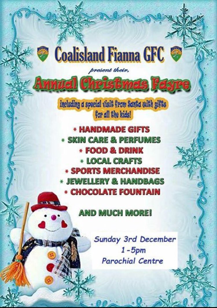 CmacGloves will be at Coalisland Christmas Fair on Sunday 3rd so call in as I have some unbelievable prices on gloves, boots, compression gear and much more.  

🎄🎄Big Christmas Deals🎄🎄
