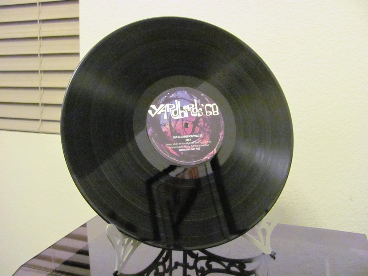 JimmyPageNews's tweet photo. The vinyl release of Yardbirds ‘68 arriving to customers this week. @JimmyPage (Tony Ingalls Facebook / CMJVinyl Instagram) https://t.co/IZrr4yrfoX