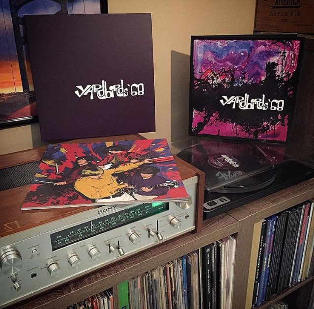 JimmyPageNews's tweet photo. The vinyl release of Yardbirds ‘68 arriving to customers this week. @JimmyPage (Tony Ingalls Facebook / CMJVinyl Instagram) https://t.co/IZrr4yrfoX
