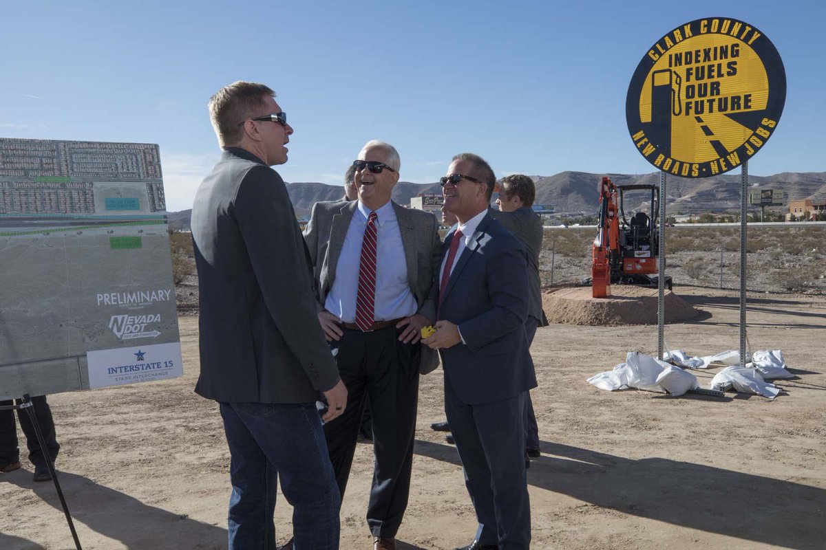 Hutch4Nevada's tweet photo. Great photos from the @nevadadot I-15 #StarrInterchange groundbreaking this morning in @cityofhenderson. https://t.co/nE05UP21jN