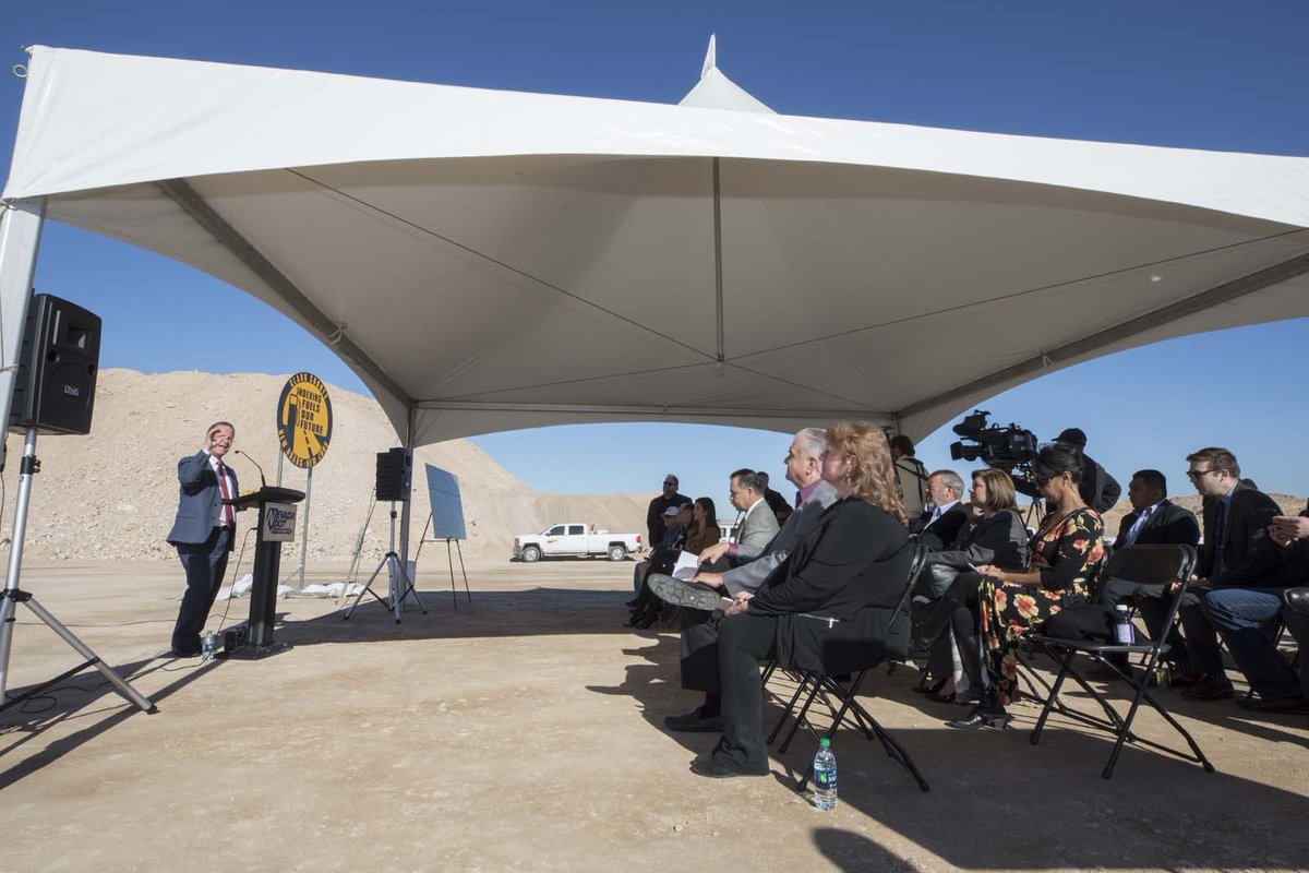 Hutch4Nevada's tweet photo. Great photos from the @nevadadot I-15 #StarrInterchange groundbreaking this morning in @cityofhenderson. https://t.co/nE05UP21jN