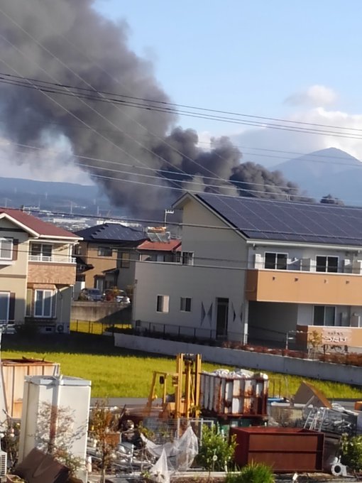 火事 静岡県富士市厚原の荒川化学工場火災 爆発音を伴う大きな火事 まとめダネ