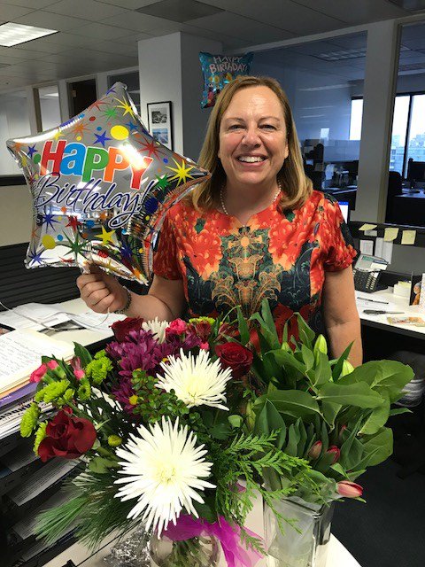 CavignacIns's tweet photo. A very Happy CavigBirthday to our Personal Lines Account Manager Kay Barron! #CavigBirthday https://t.co/hvvINUS3El