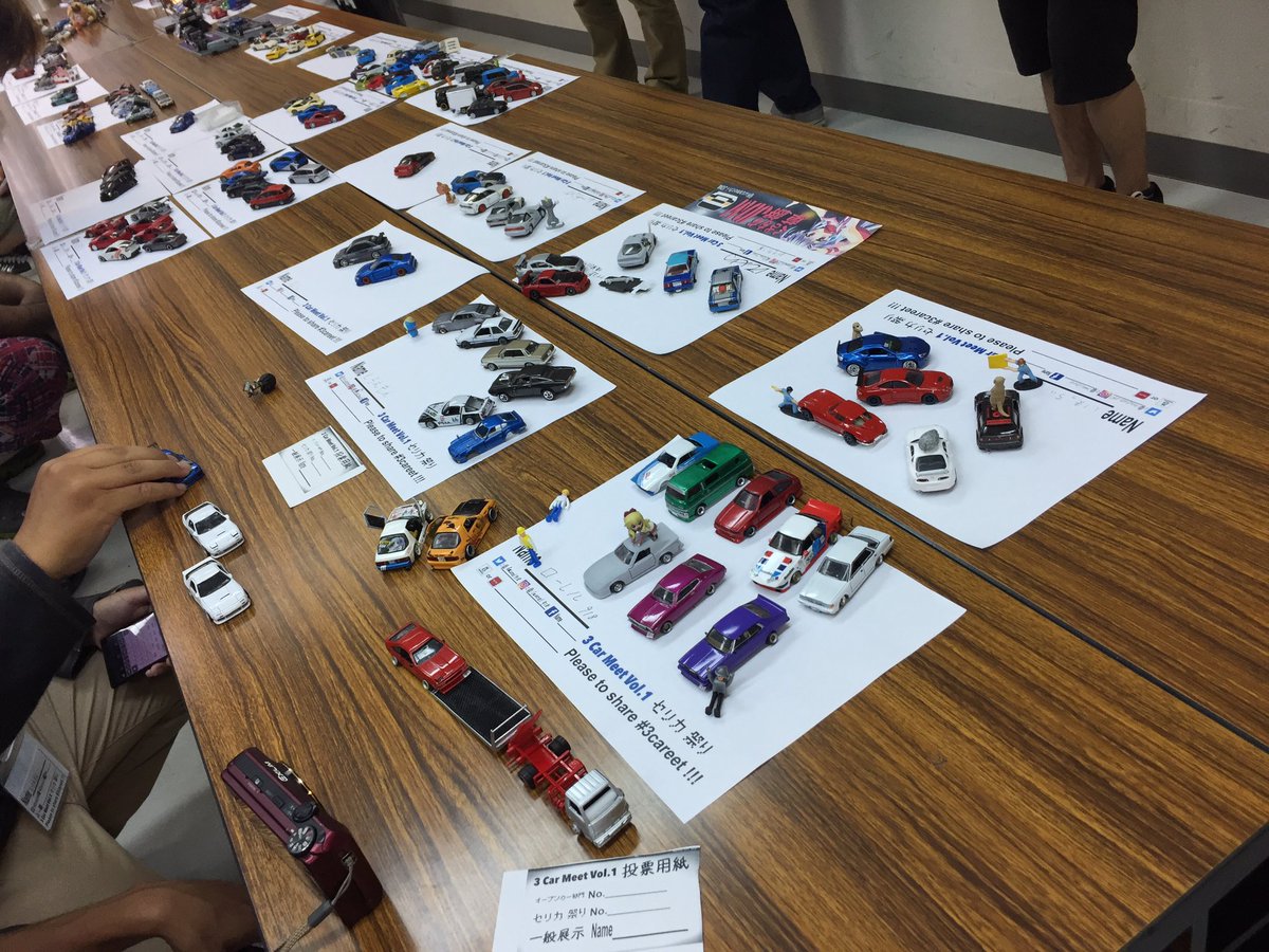3carmeet's tweet photo. おはようございます！

12月入りました。

来月は、#3carmeet です。

moon仕様コーナー
ジオラマコーナー枠あります。

新作過去作問いません

ご参加お待ちしております！

写真は1回目開催の時のです。 https://t.co/4ijuRDEhII