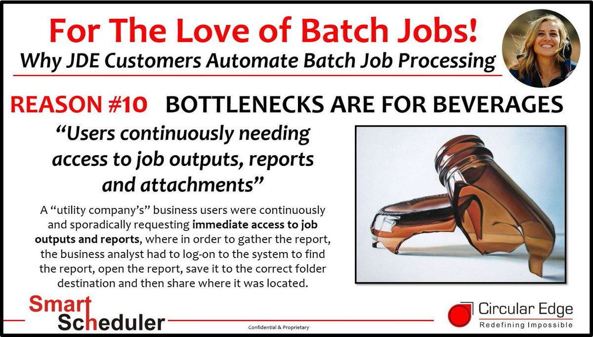 #JDEdwards I hope you enjoy my first post on what will be a new series 'For the Love of Batch Jobs' why #JDE customers automate batch job processing #HappyUsers #HappyCNCs #GoodTimesWithJDE <a href="/OracleJDEdwards/">Oracle JD Edwards</a> <a href="/Circular_Edge/">Circular Edge</a> <a href="/smartscheduler/">Smart Scheduler</a> @sAchin_Edge <a href="/AndyChase220/">Andy Chase</a> <a href="/nlakhpat/">Nitin Choudhari</a>