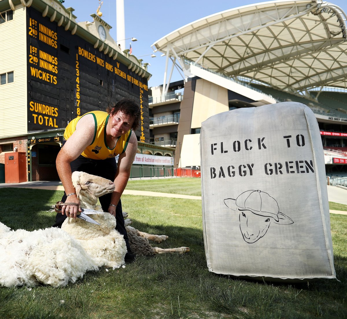 woolinnovation's tweet photo. Proud to join with @CricketAus + @KookaburraCkt in the #FlockToBaggyGreen project. Inviting all woolgrowers to put their fibre into the famous Baggy Green. What a way to show your love for cricket. https://t.co/GHrfkBmksp @CAcomms @WoolProducers @MerinoInsight https://t.co/uoJZEAL9Ll