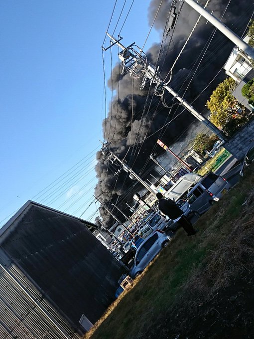 火事 静岡県富士市厚原の荒川化学工場火災 爆発音を伴う大きな火事 まとめダネ