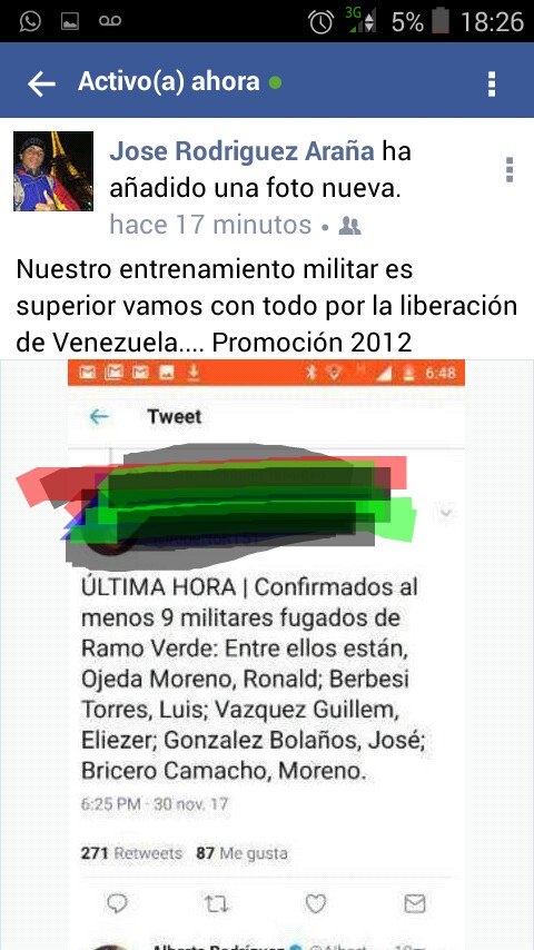 RodriguezAranaJ's tweet photo. Queda poco para q los tiranos paguen #resistencia #fuerza #Promocion2012 #FaltaPoco @AtreveAver @adn_Maye @EquilibrioGV @ResistenciaV58 https://t.co/DV0omF41ef