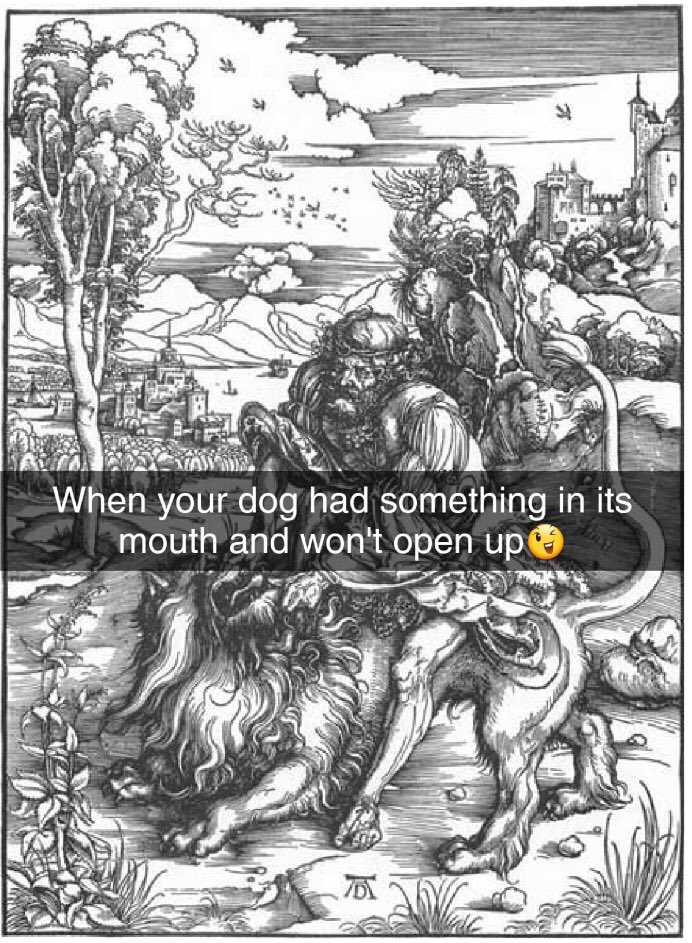 kcloubier's tweet photo. Some awesome Renaissance Art Snapchats from the freshmen of Team Elite! #phswh #PlattMYM #classof2021 https://t.co/bpmOt8rOGW