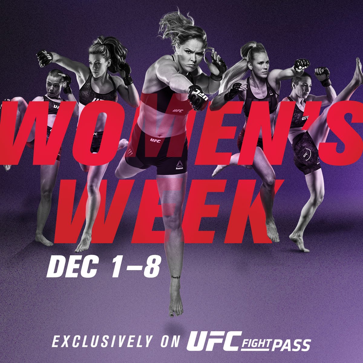 UFCFightPass's tweet photo. #WomensWeek on #UFCFIGHTPASS starts tomorrow!

Gillian Robertson meets @WhitmireMMA in the #TUFFinale Featured Bout!

+ @TiffanyTimeBomb headlines #GLORY48 SuperFight Series! https://t.co/nehBIbNRZD