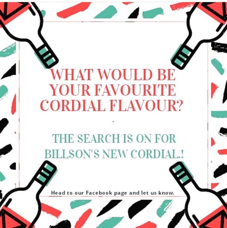 Billsons1865's tweet photo. We're on the hunt for our next cordial flavour? What would be your favourite? 
Head to our @Billsons Brewery Facebook page and let us know!
#billsons #billsonsbrewery #beechworth #traditional #cordial #drinks #beverage #competition https://t.co/oekPRxBJ6R