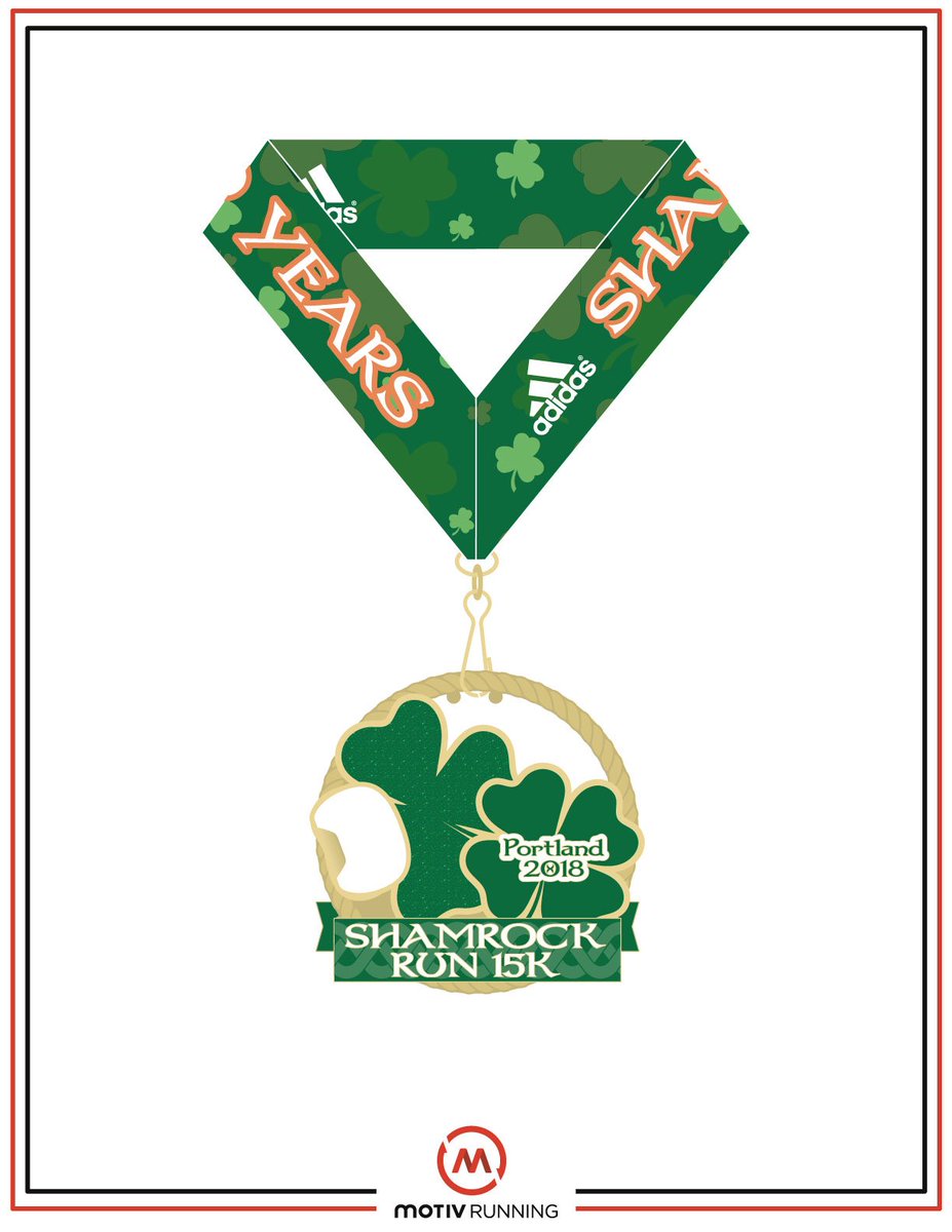 ShamrockPDX's tweet photo. BEHOLD! The coolest 🍺 opener you've ever owned (and the one you worked the hardest to get!) Check out these medals for the 2018 Shamrock Half and 15k! #pdxevents #pdxrun #swag https://t.co/lNqyVu8DRZ