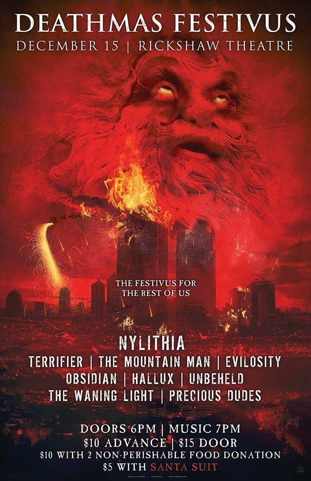 We don't tweet much, but here our next &amp; last show of the year!