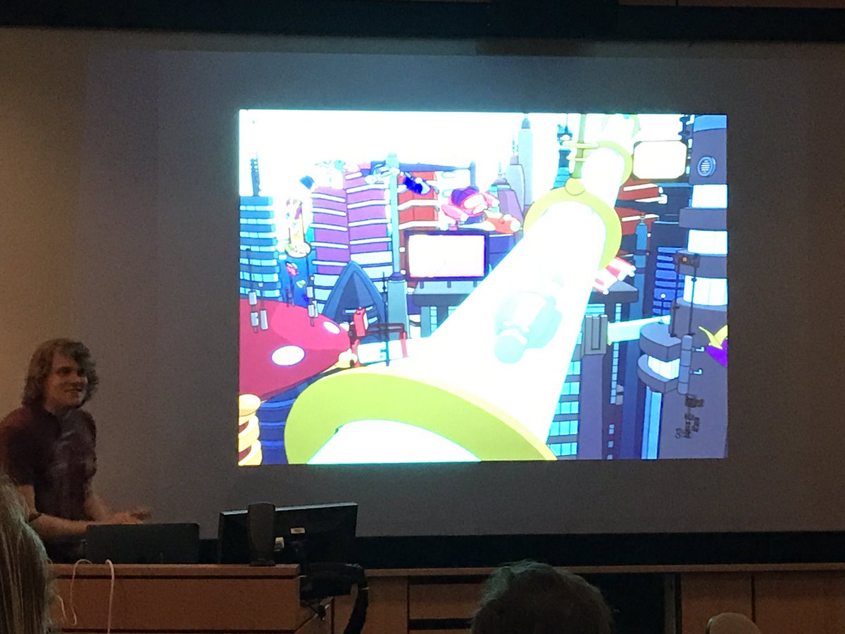FiPanther's tweet photo. .@AdamDRains up next, on 'Meeting people in the 31st Century' #MSO2017 https://t.co/6I0ua7LJKm