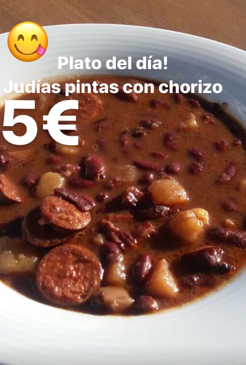 TopMeals's tweet photo. De lunes a viernes, plato del día por 5€. Cocina de la buena. #platodeldia https://t.co/CrxEyLmUJL