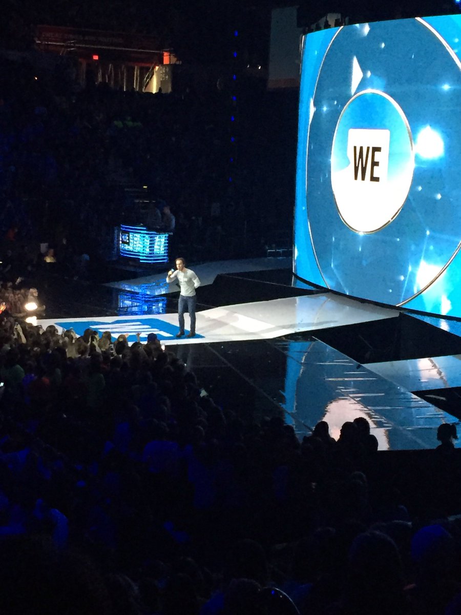MsKWebber's tweet photo. What a day !! We loved all the stories, motivation and inspiration provided !! Thank you #WEday #WeDayAtlantic  !! @millwood_high @metowe_mhs https://t.co/vKpfpfM24f