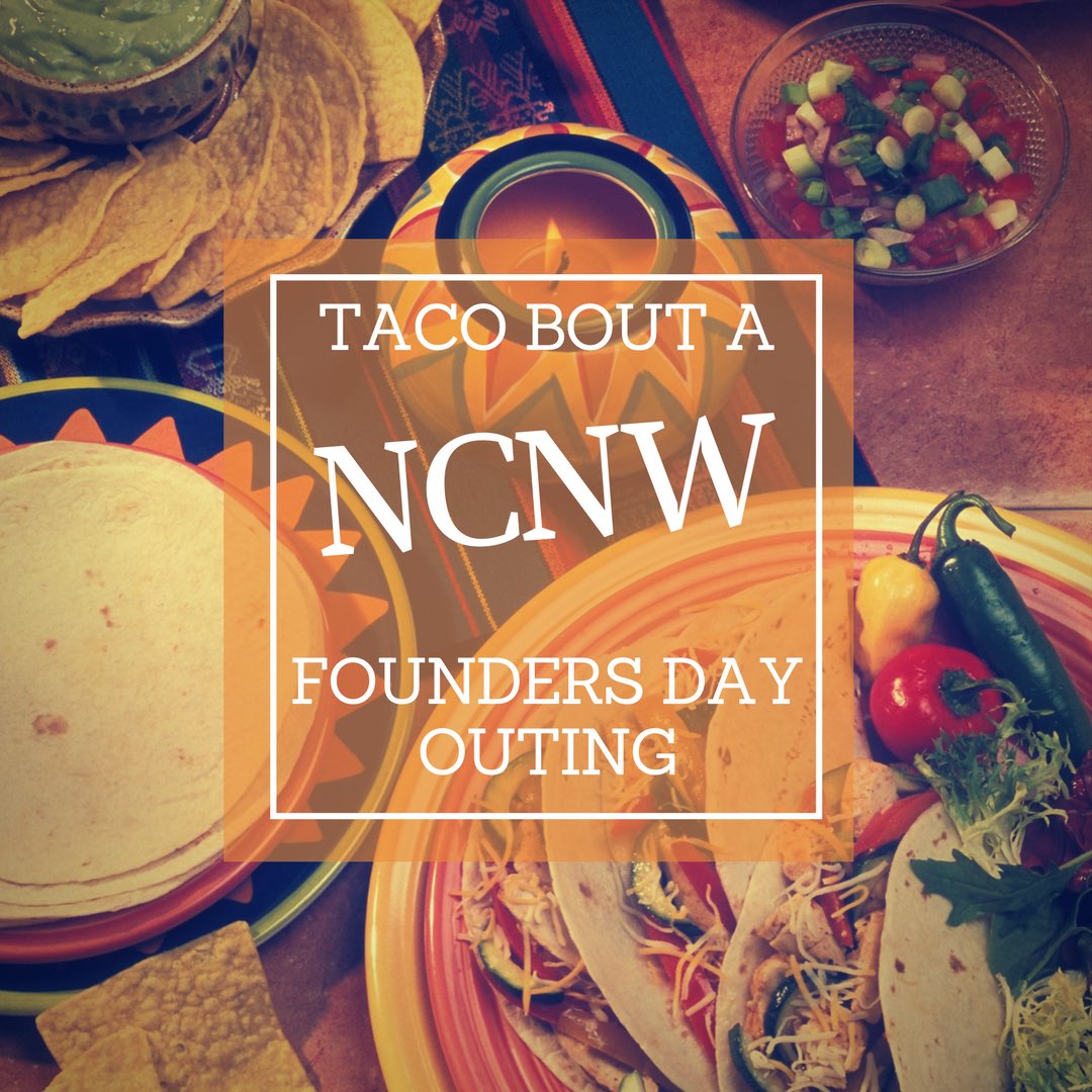 ✨Taco bout a NCNW OUTING✨ Join FIU NCNW on a fun filled founders day celebration @ Cabo Flats at Dolphin Mall on Tuesday, December 5 at 7:00pm 🎉🌮