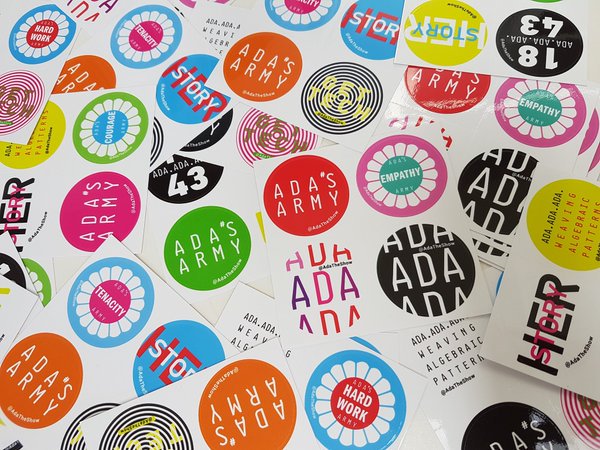 AdaTheShow's tweet photo. @cgarside Did you get some more today?
#ADAsARMY #stickers #AdaLibraryTour https://t.co/8o0EtWM86Z