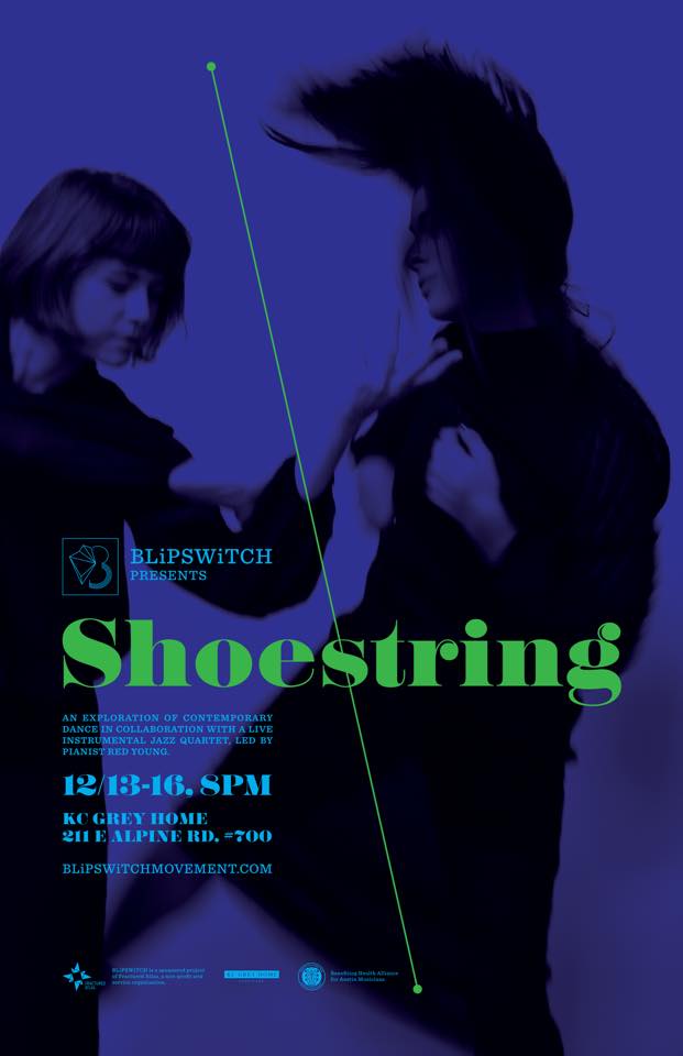 myhaam's tweet photo. Join us Dec. 13-16 for a few evenings of contemporary dance and a live instrumental jazz quartet at BLiPSWiTCH's Shoestring! Each night will feature new musicians alongside the seven dancers. A portion of the proceeds will benefit HAAM! https://t.co/pVVk4O6Ar1